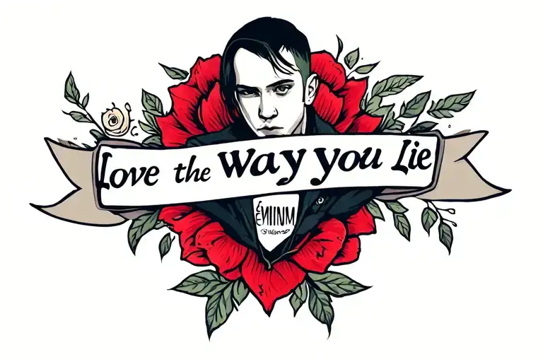 Eminem Love The Way You Lie Inspired