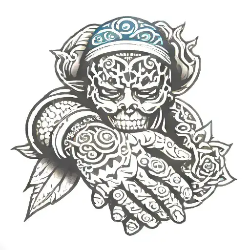 Brotherhood Handshake Symbolizing Respect