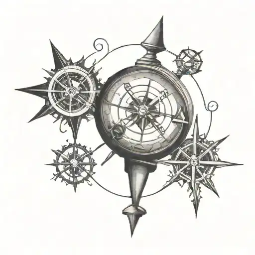 Globe And Compass