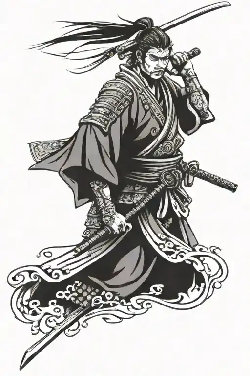 Japanese Samurai Warrior