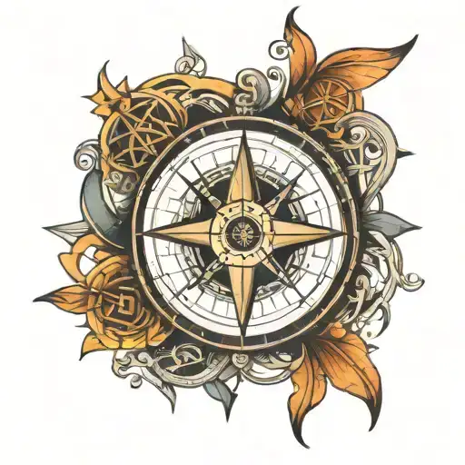Compass And Triquetra