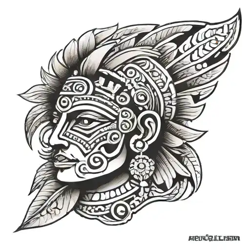 Realism Aztec Left Arm Sleeve