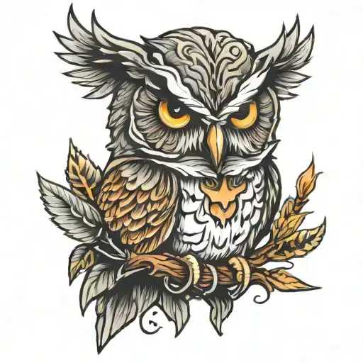 Small Owl Ak 47 Smoking