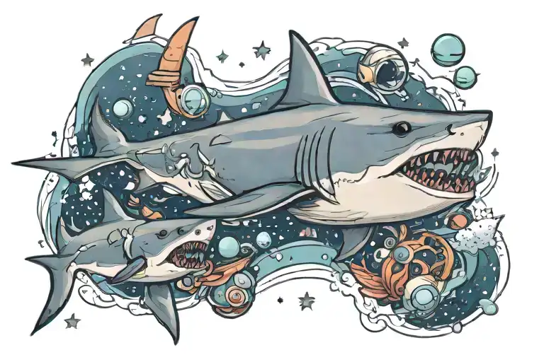 Sharks And Space