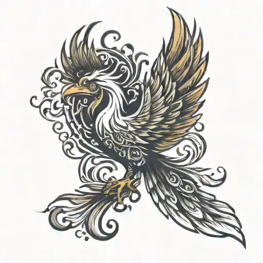 Small Pheonix Symbol Resilience