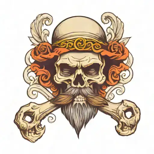 Bearded Skull