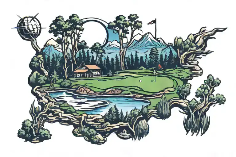 Golf Course Landscape