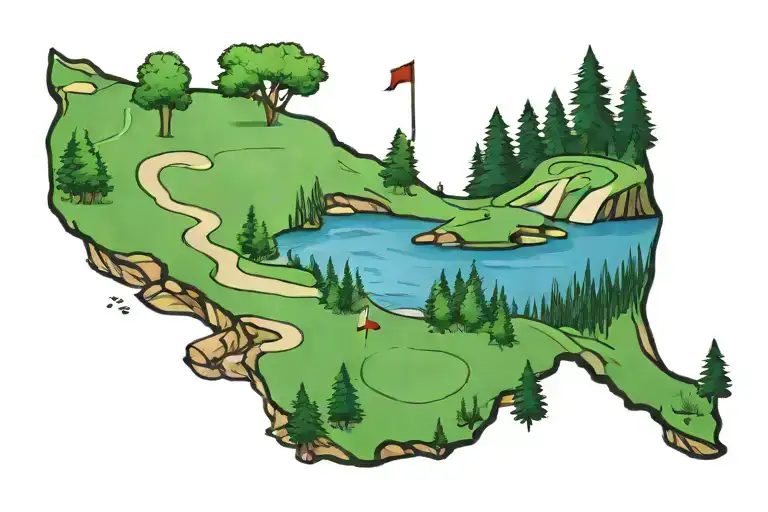 Golf Course Landscape