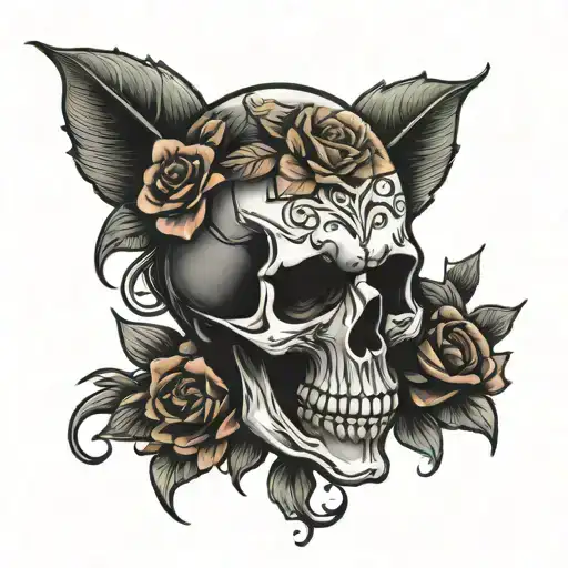 Skull Roses