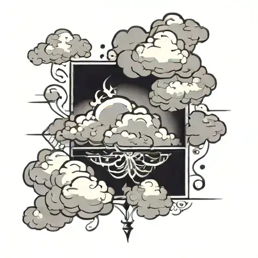 Clouds Black And Grey