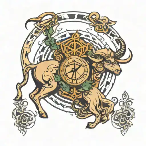 Taurus Libra Zodiac Sign Intertwined Within