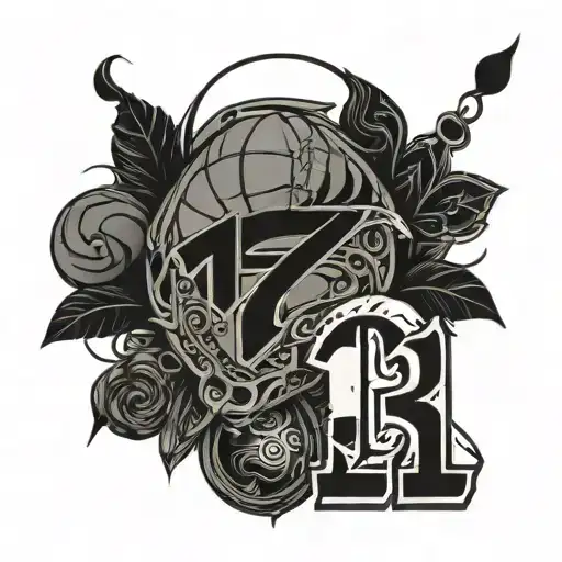 The Number 12 Basketball Style And Make It Tribal