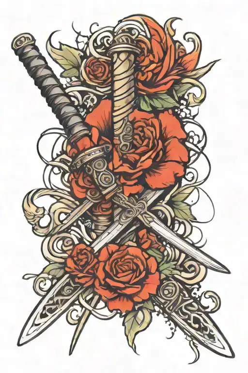 Broken Katana Surrounded