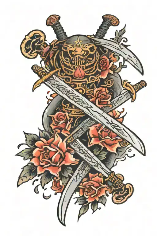 Broken Katana Surrounded