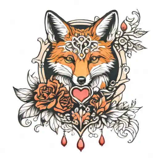 Fox And Blood Heart