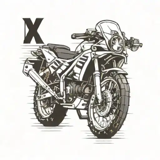Mx Number Plate Black And White Line