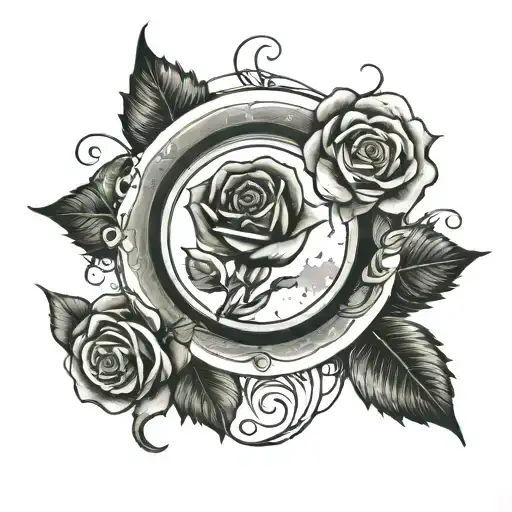 Rose And Moon Surrounded My Music