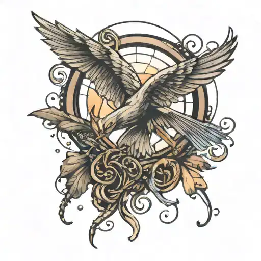The Mockingjay Symbol