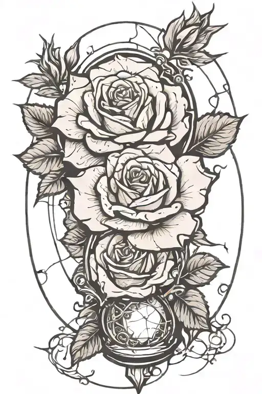 Rose In A Shattered Dome