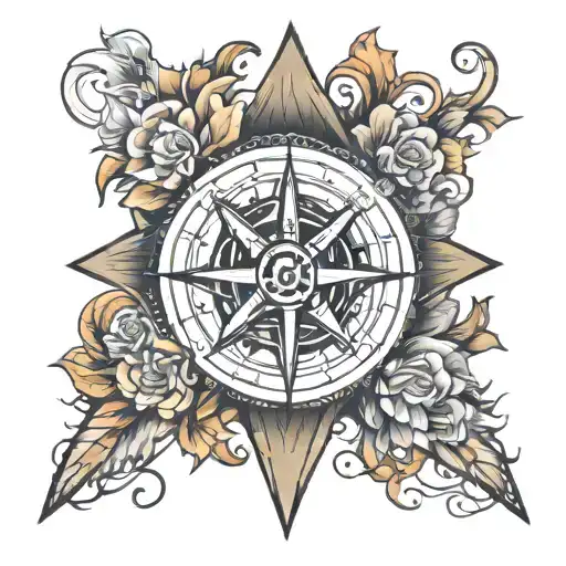 Compass Rose Intertwined