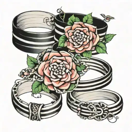 Black Stripes Bracelets