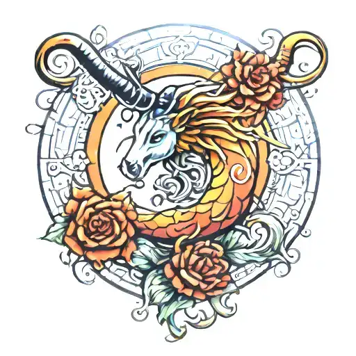 Scoprion Zodiac Sign With Letter J