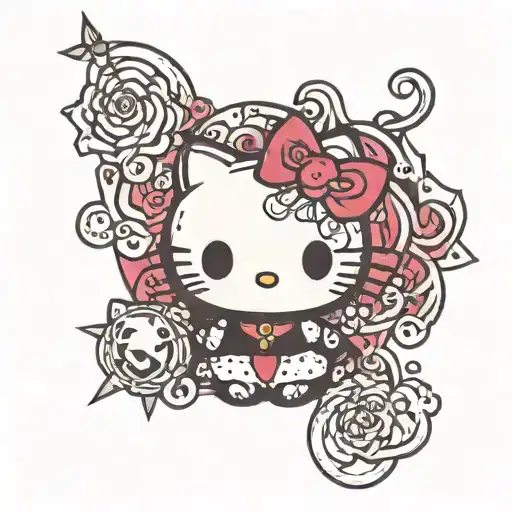 Goth Hello Kitty