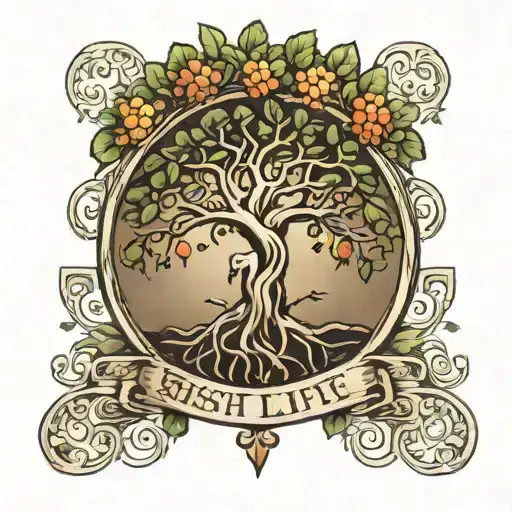 Irish Tree Of Life