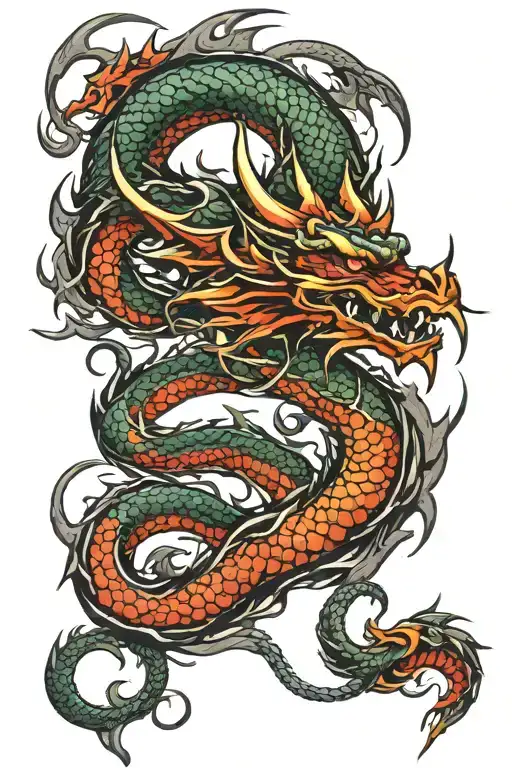 Epic Big Dragon Neck