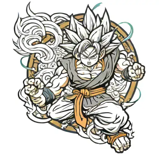 Your Mind Is Your Best Weapon Goku Powering