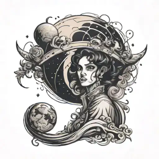 Hercai Planet Tattoo With