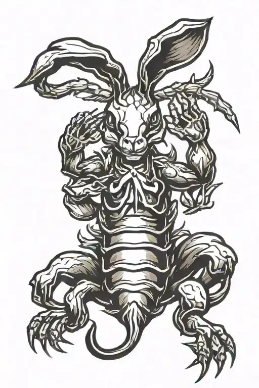 Cross Rabbit Scorpion