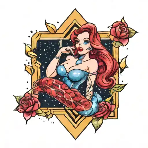 Jessica Rabbit Diamonds Sparkles With Space