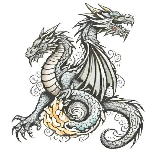 Dragon Breathing Fire