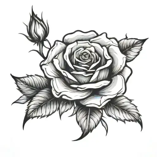Rose Drawing