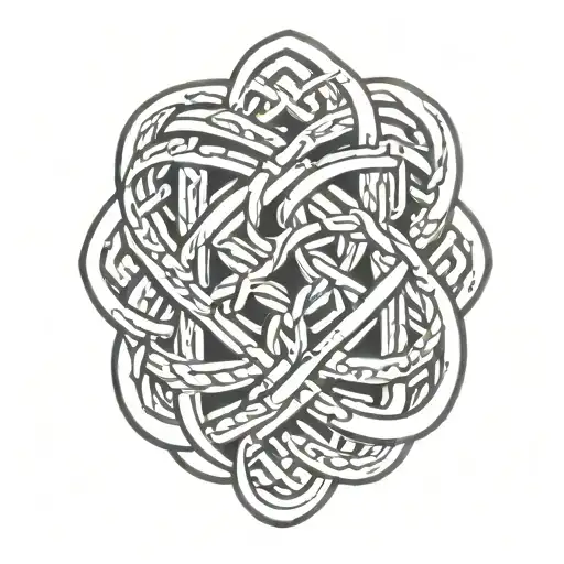Celtic Infinity Love Knot Intertwined