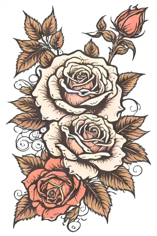 Rose Tattoo R I P