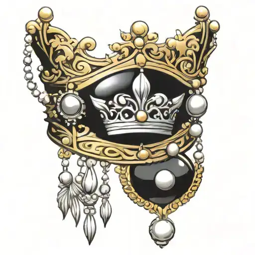 Byzantine Crown With Pearls