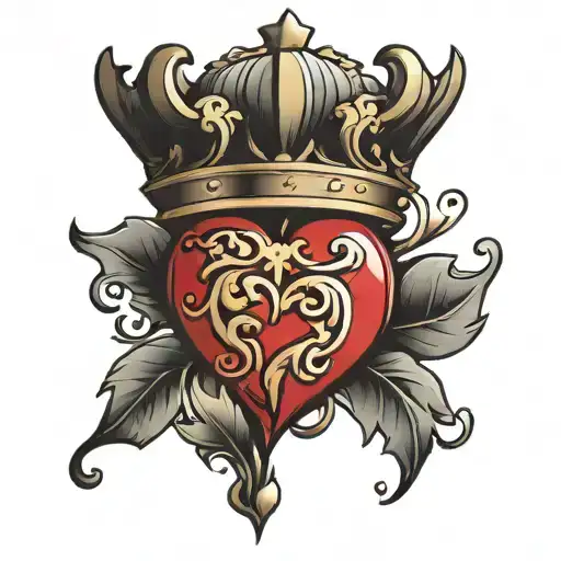 Heart On Crown