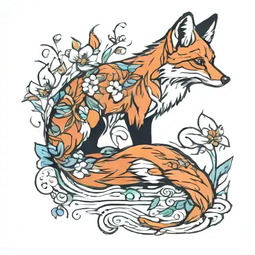 Red Fox Full Body