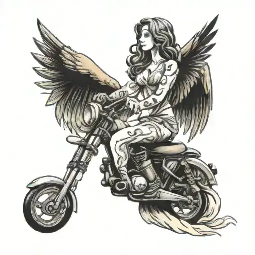 Never Ride Faster Than Your Guardian Angel