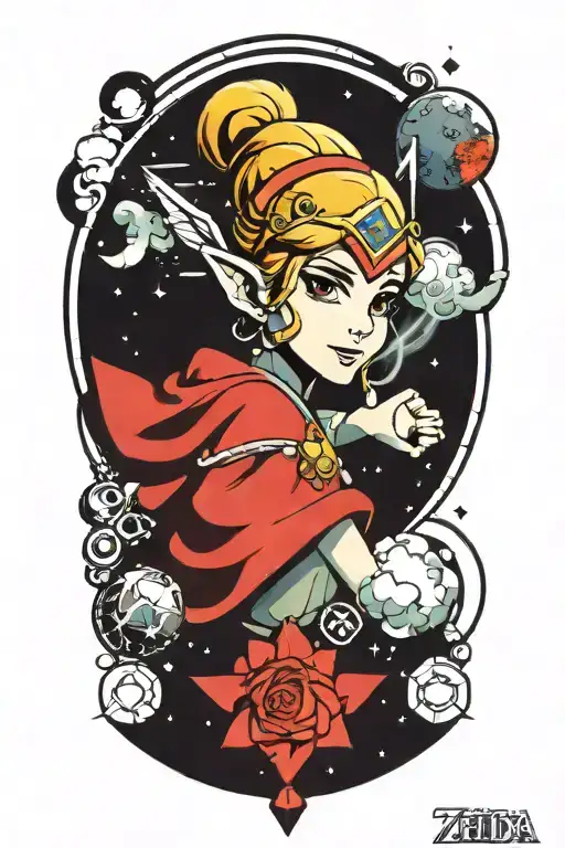 Incorporate Zelda In A Space Themed