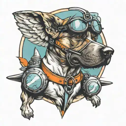 Dog As A Pilot