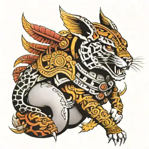 Aztec Jaguar Warrior