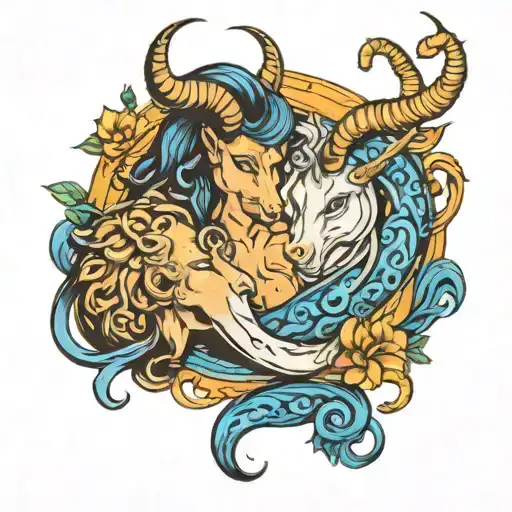 Capricorn Aquarius Zodiac Signs Intertwined
