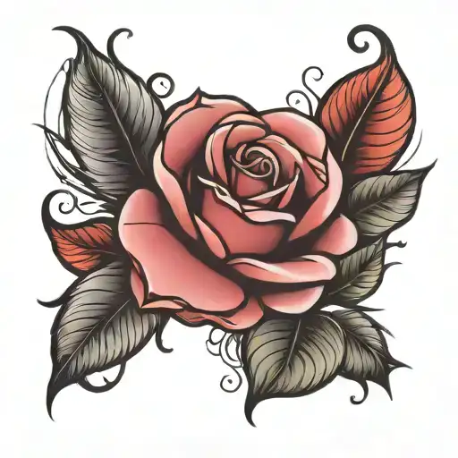 Rose Sleeve Design