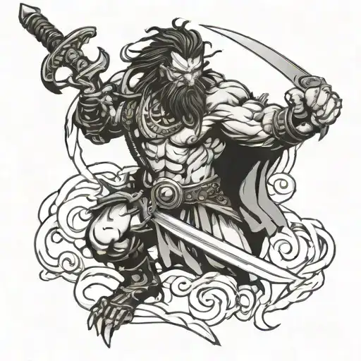 Berserker With Sword Dream Guy