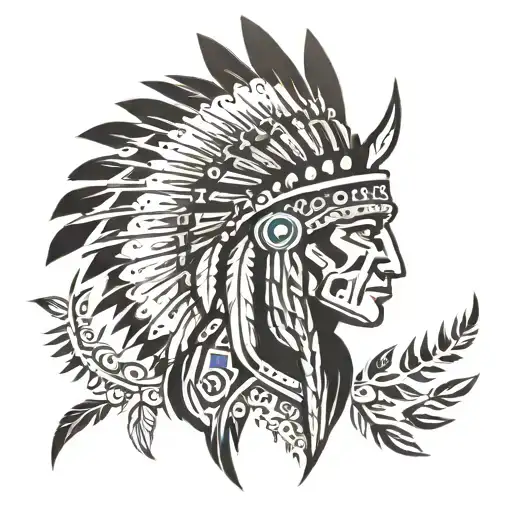 Native American Navajo Tribal Stripe