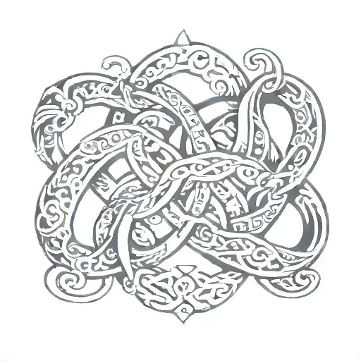 Jc Infinity Symbol Intertwined