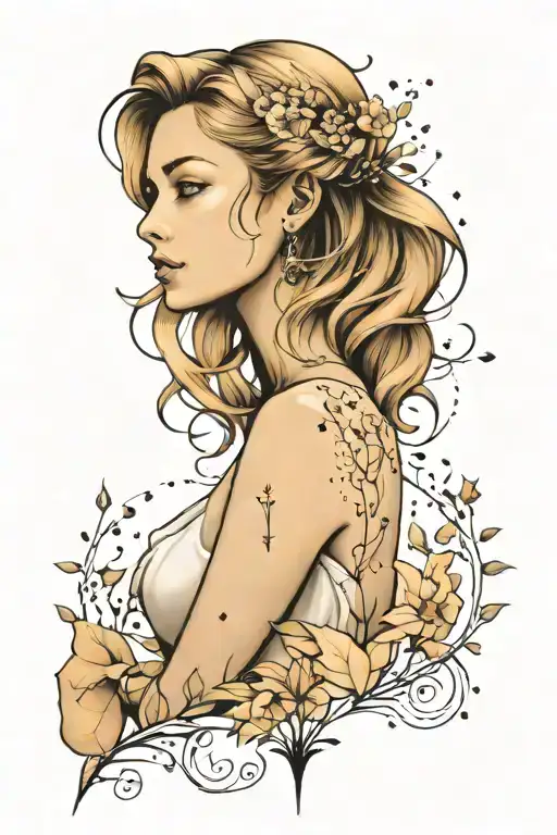 Virgo Constellation Spine